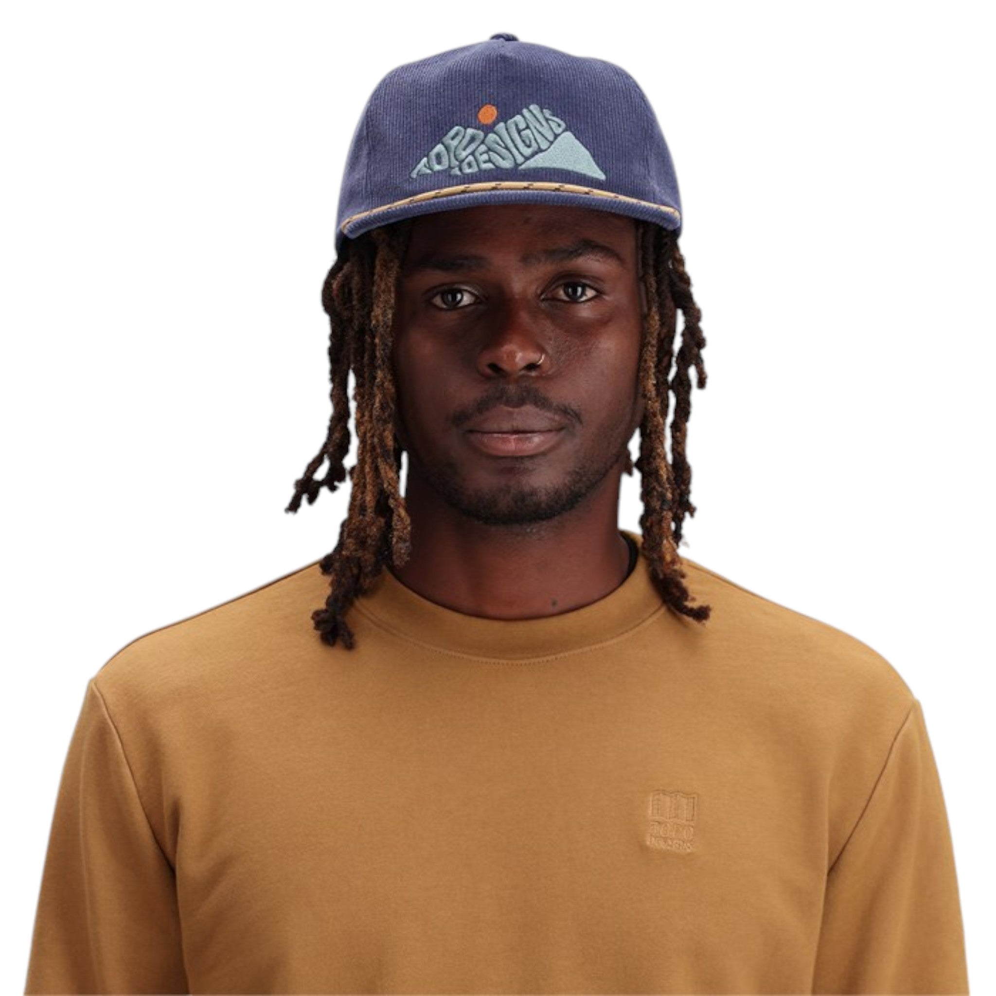 Topo Designs Rugged Peaks Corduroy Trucker Hat - FERAL