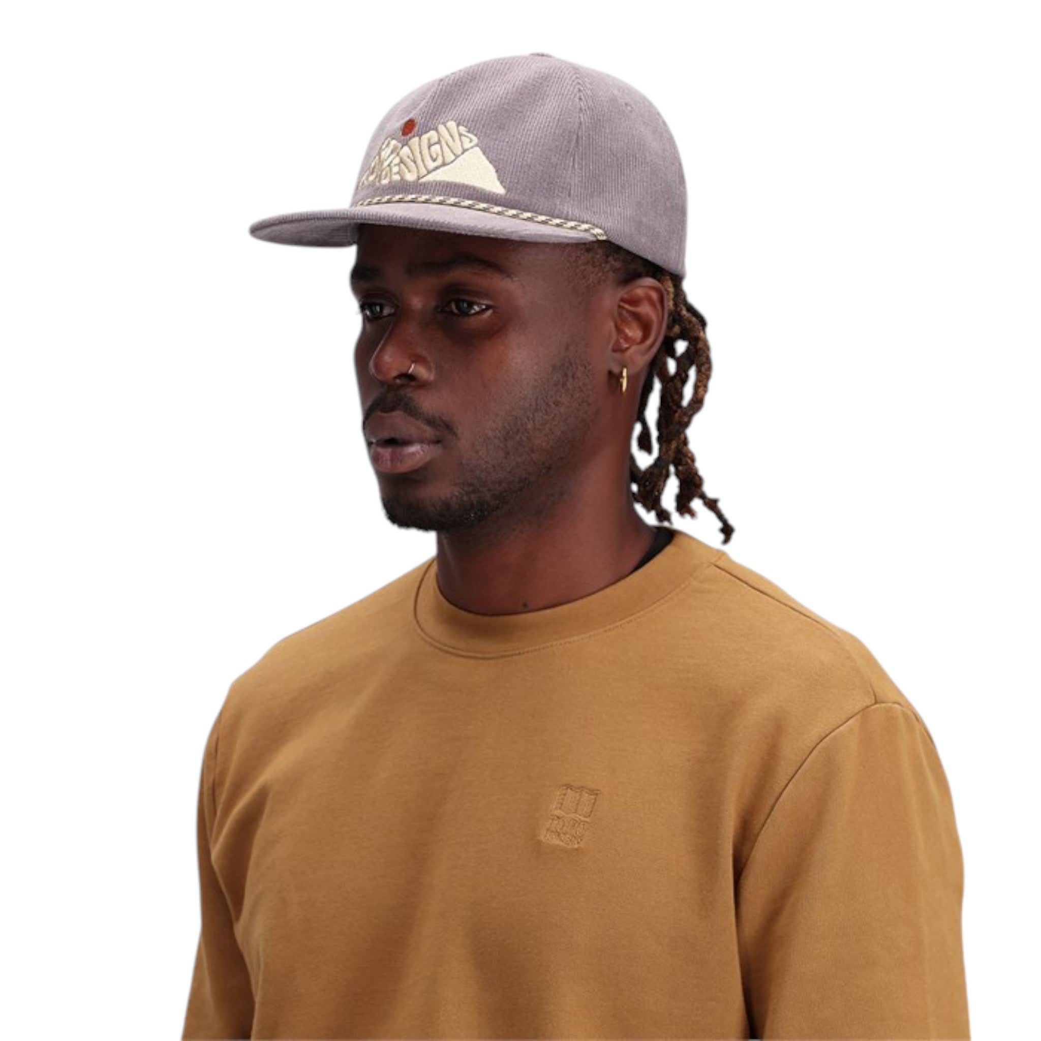 Topo Designs Rugged Peaks Corduroy Trucker Hat - FERAL