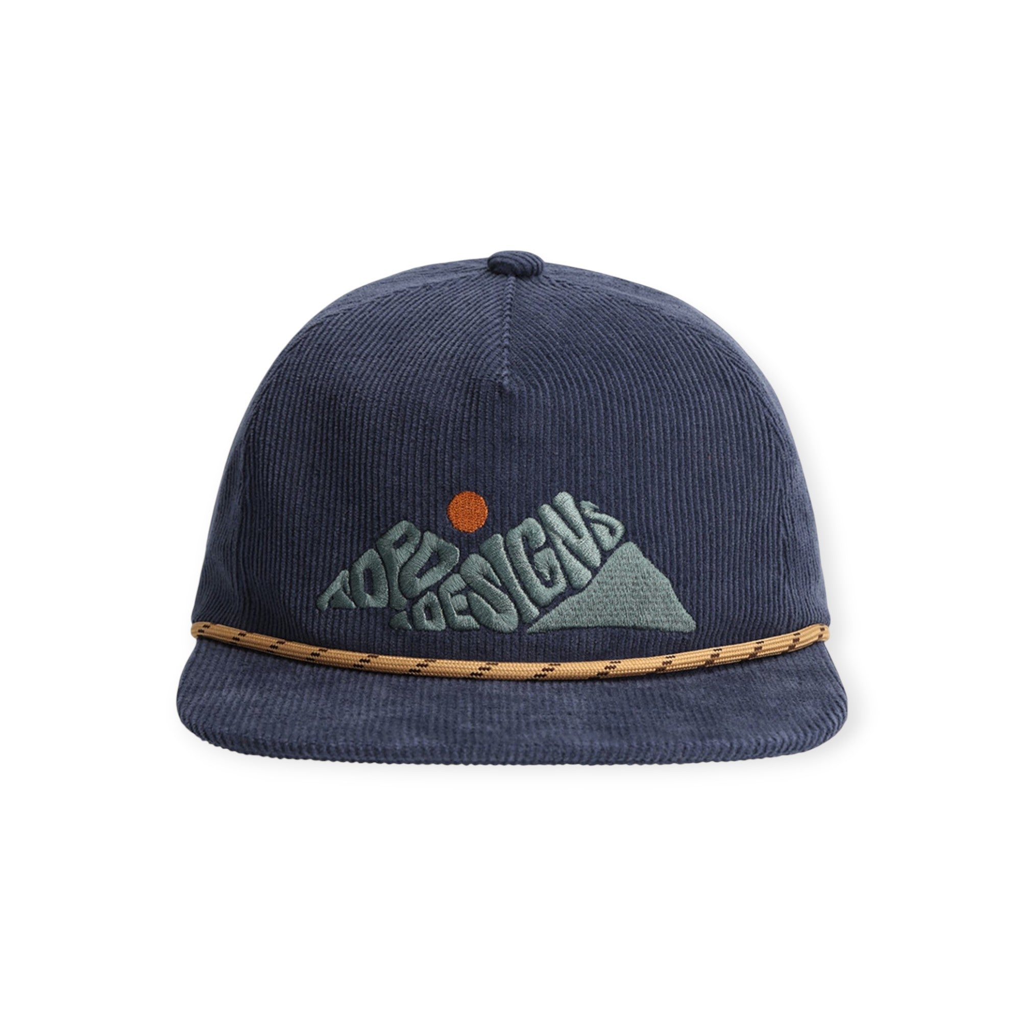 Topo Designs Rugged Peaks Corduroy Trucker Hat - FERAL