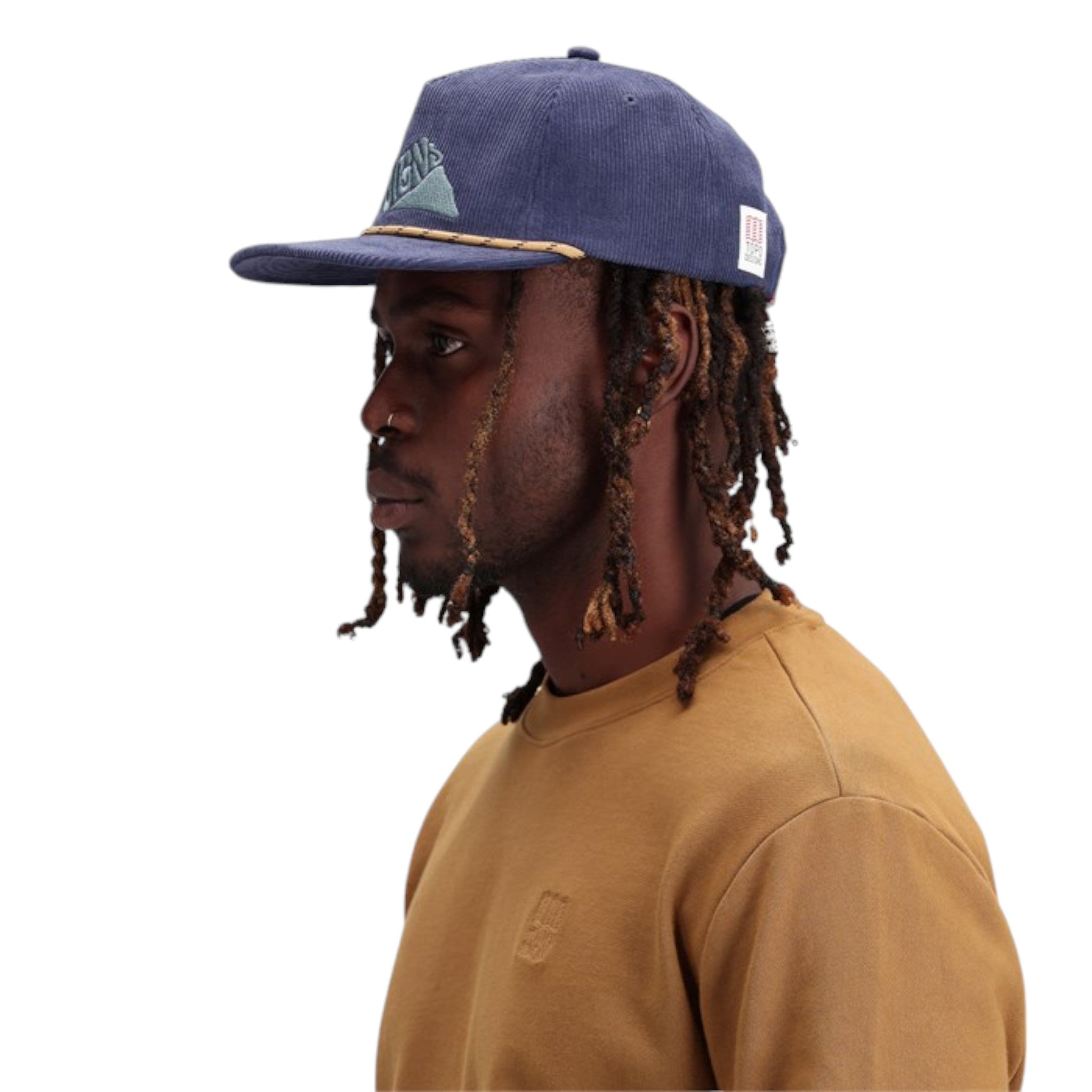 Topo Designs Rugged Peaks Corduroy Trucker Hat - FERAL