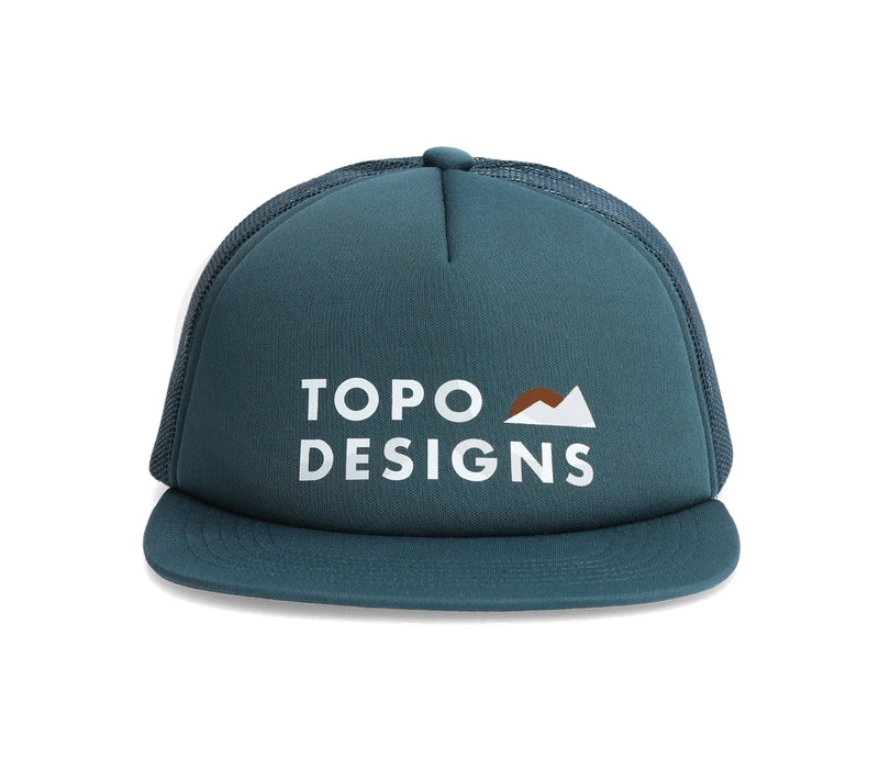 Topo Designs Mountain Waves Foam Trucker Hat - FERAL
