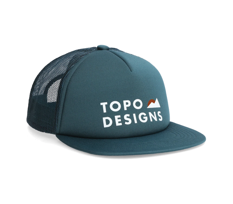 Topo Designs Mountain Waves Foam Trucker Hat - FERAL