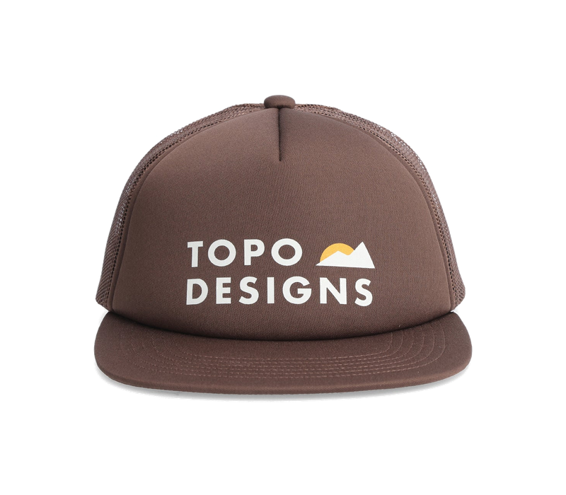 Topo Designs Mountain Waves Foam Trucker Hat - FERAL