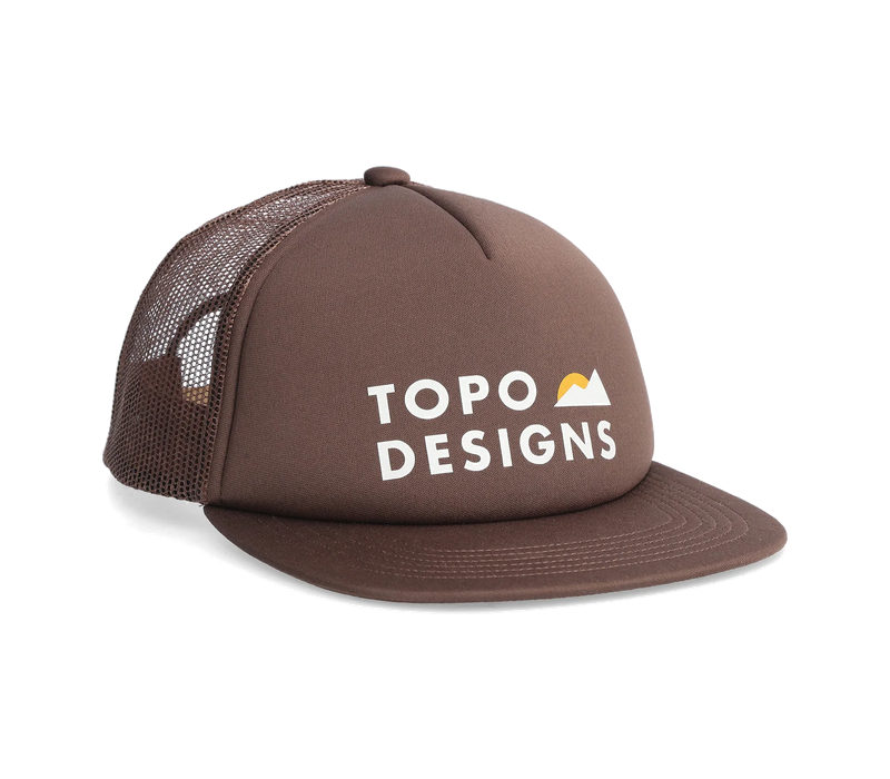 Topo Designs Mountain Waves Foam Trucker Hat - FERAL