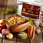 Trailtopia Beer Braised Chicken Stew Freeze Dried Meal 2 Serving - FERAL