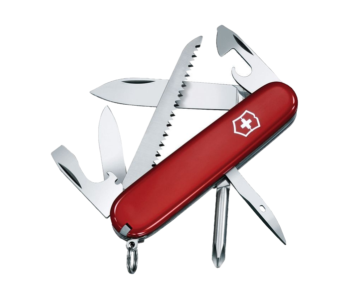 Victorinox Hiker Pocket Knife Red - FERAL