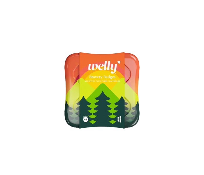 Welly Bravery Badges - Camping - FERAL