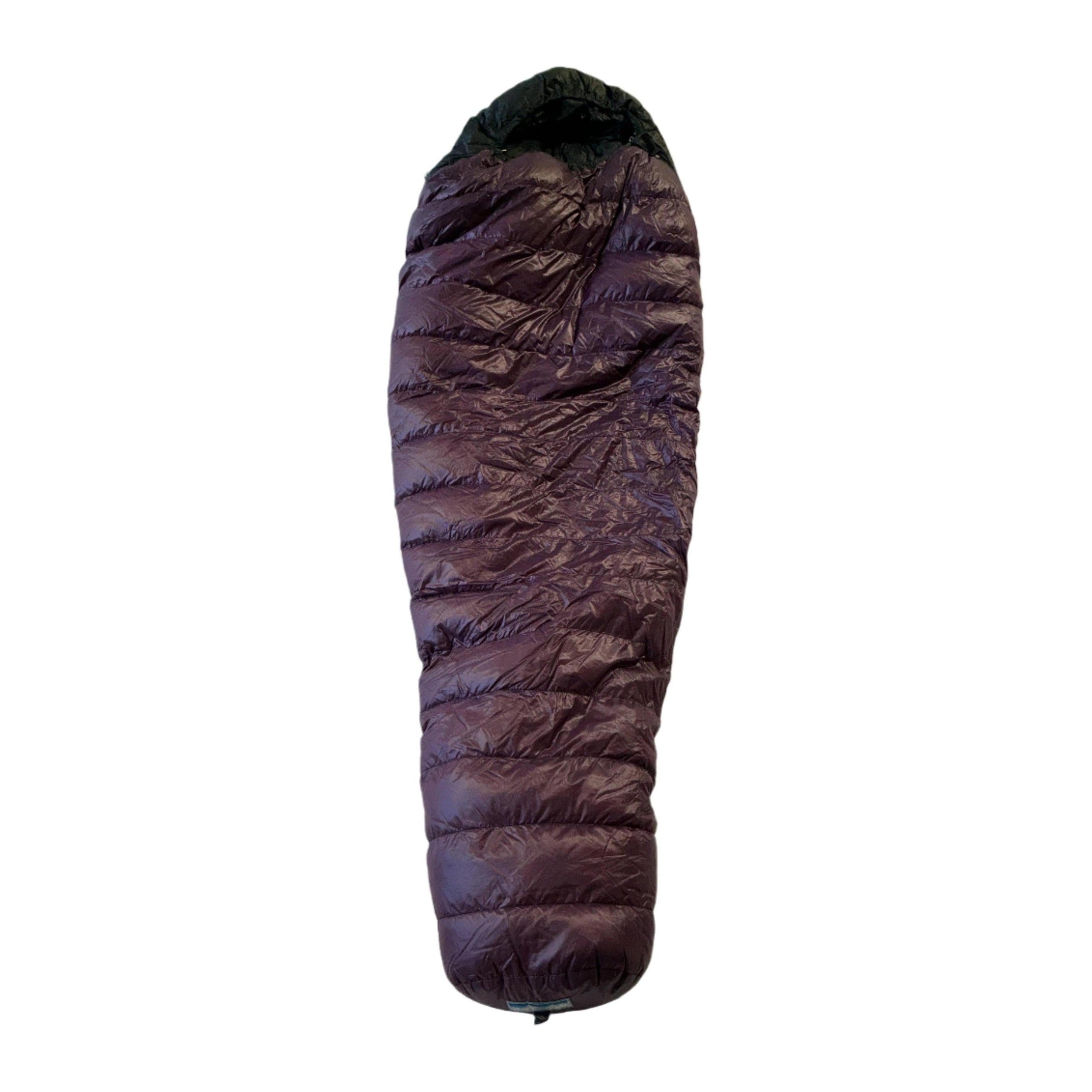 Western Mountaineering MegaLite Long 30F Degree Sleeping Bag Purple USED