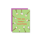 Wild Lettie Nice and Toasty Greeting Card - FERAL