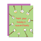 Wild Lettie Nice and Toasty Greeting Card - FERAL