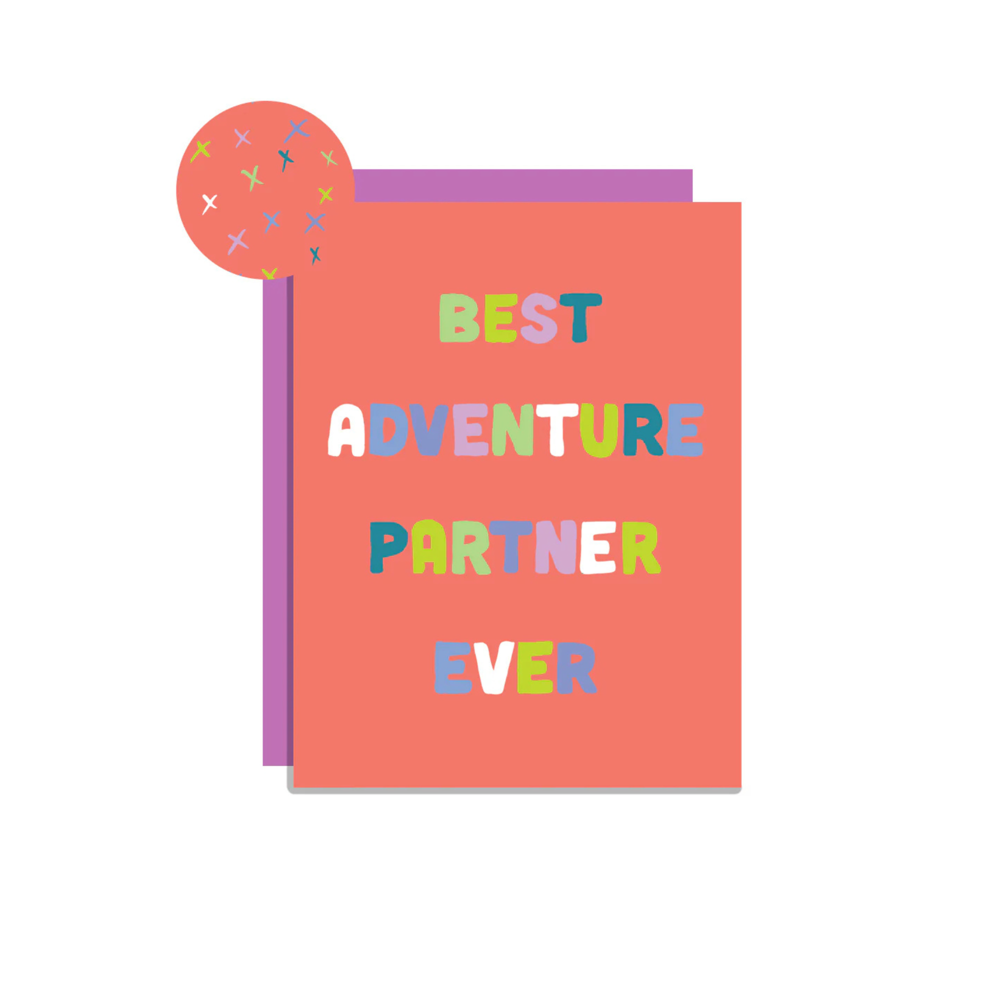 Wild Lettie Adventure Partner Greeting Card - FERAL