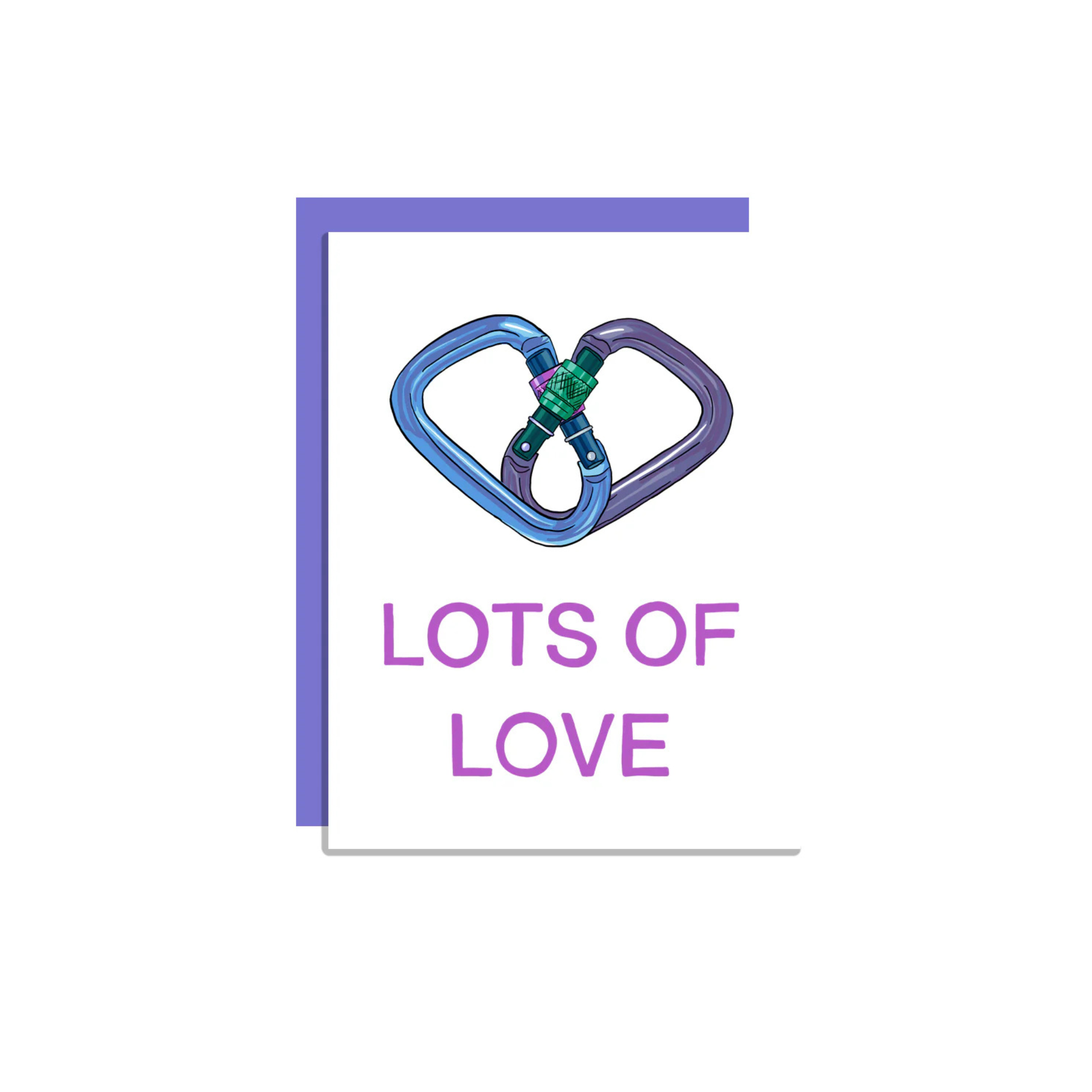 Wild Lettie Lots of Love Greeting Card - FERAL