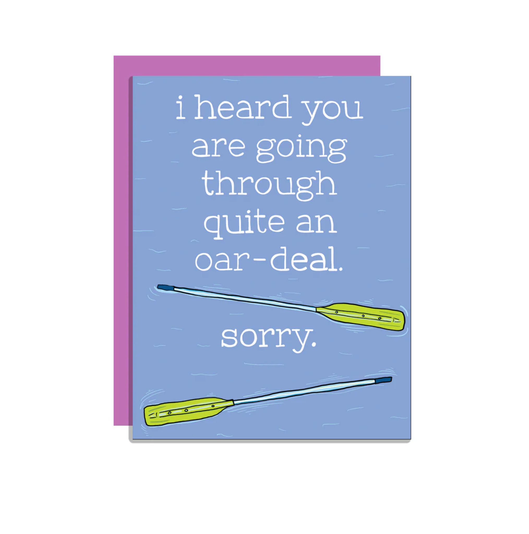 Wild Lettie Oar-Deal Greeting Card - FERAL