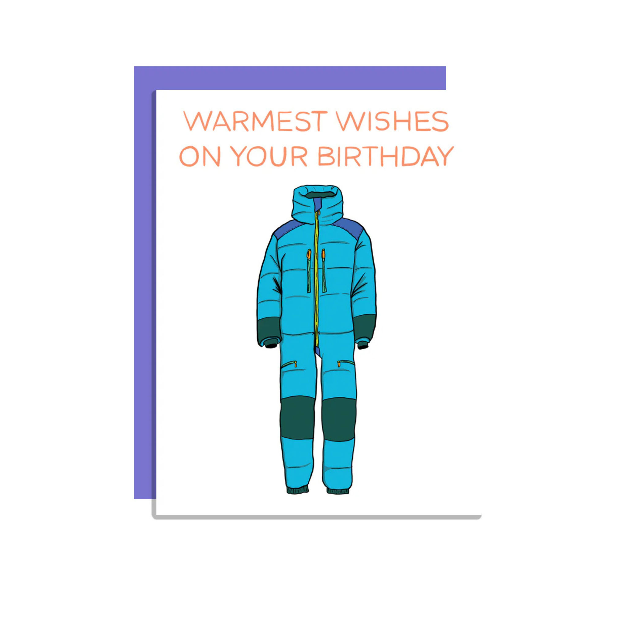 Wild Lettie Warmest Wishes Greeting Card - FERAL