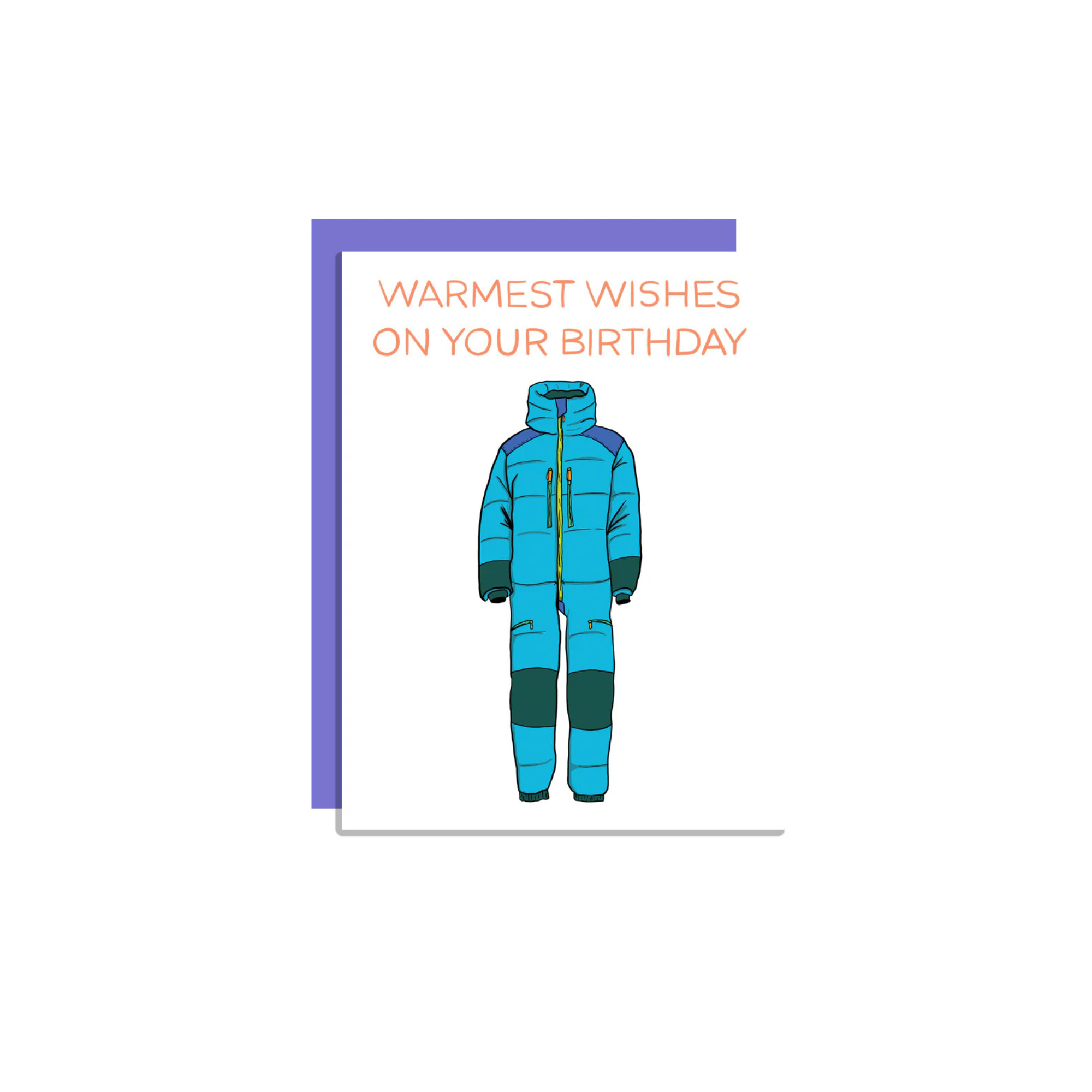 Wild Lettie Warmest Wishes Greeting Card - FERAL