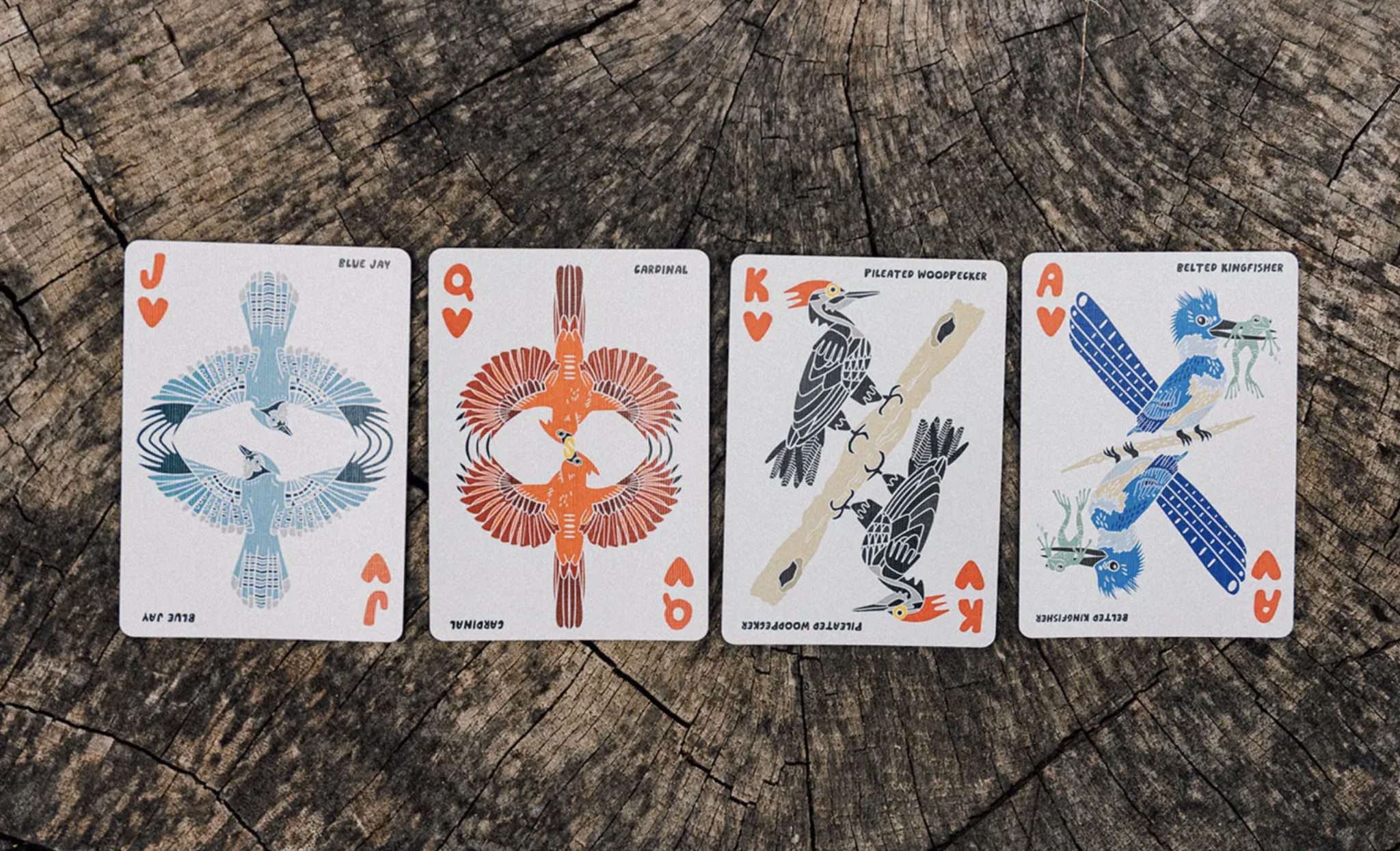 Woosah Outfitters Bird Nerd Playing Cards - FERAL