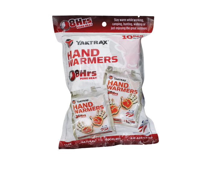 Yaktrax Hand Warmers 10 Pack - FERAL