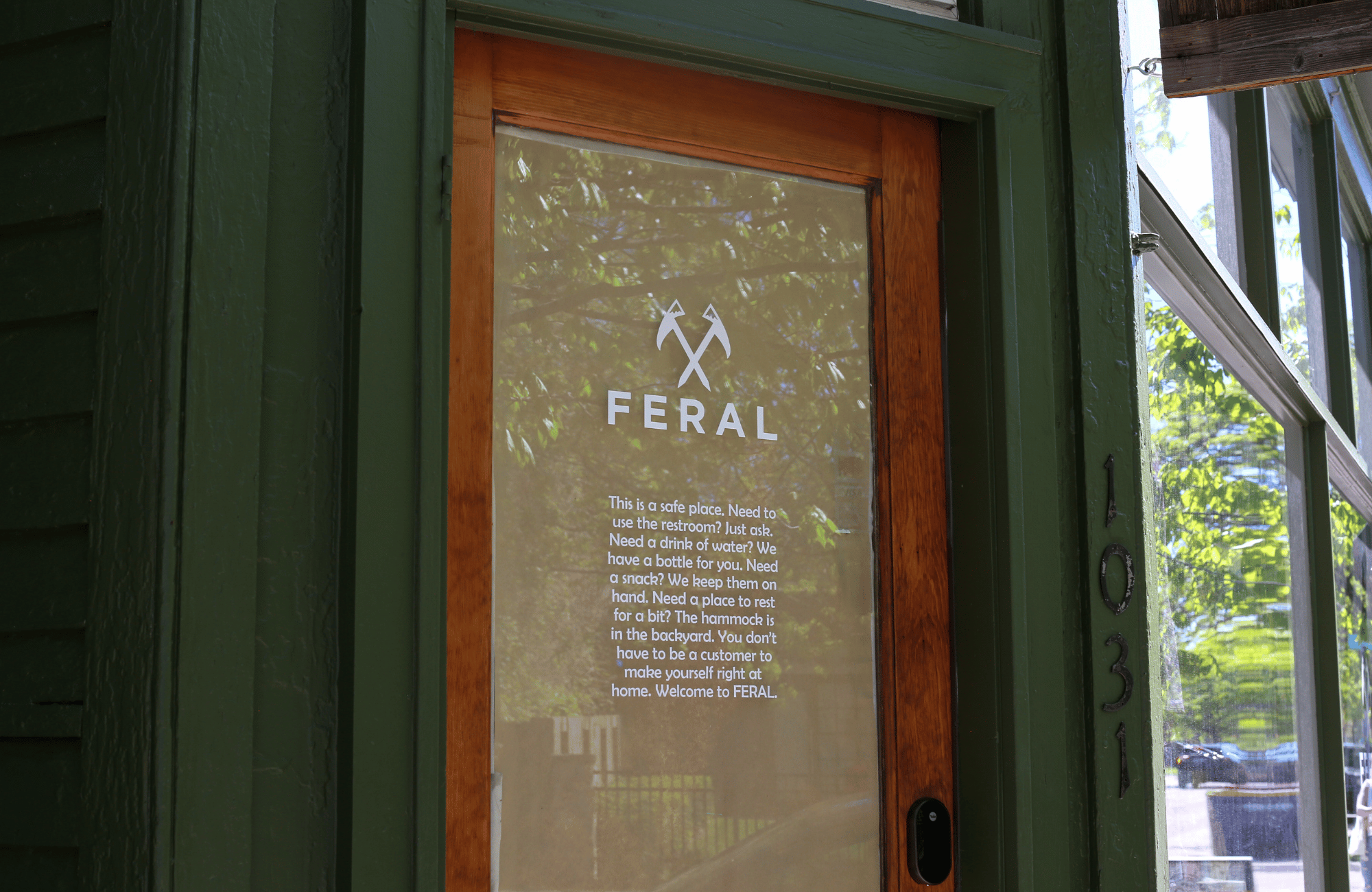 FERAL's Front Door