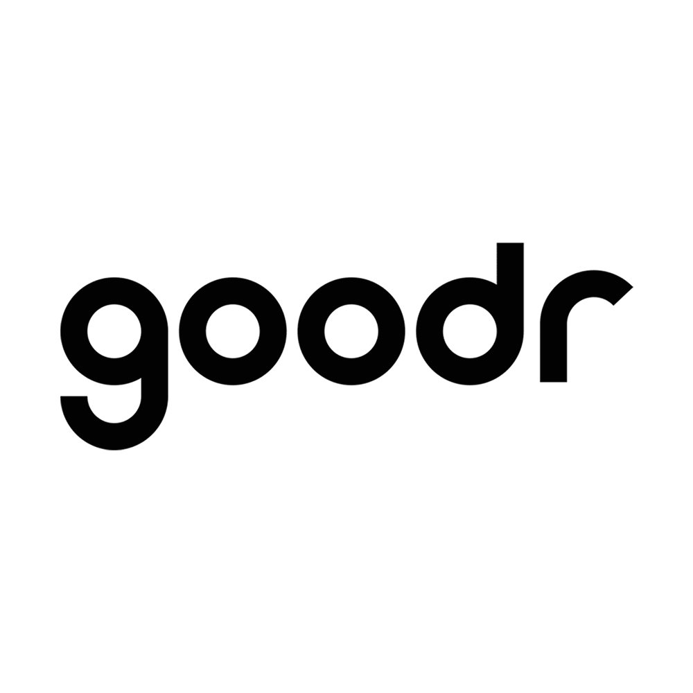 Goodr logo in black
