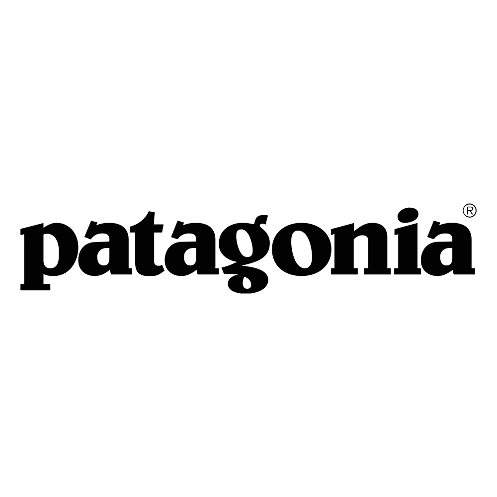 Patagonia logo in black