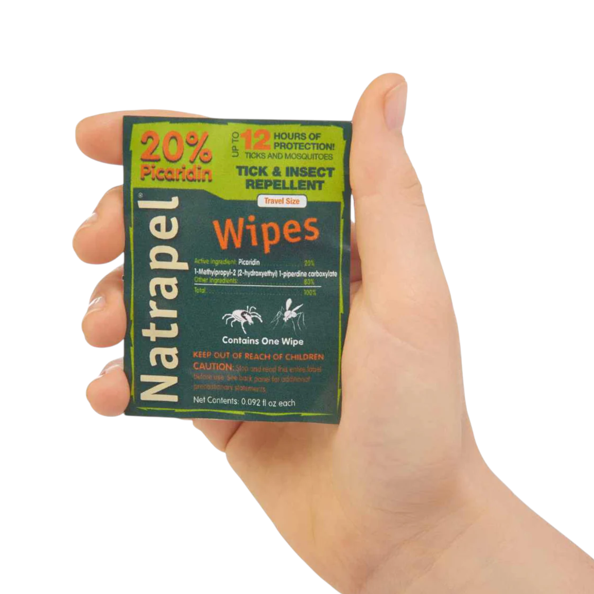 Natrapel 12-Hour Insect Repellent Wipes