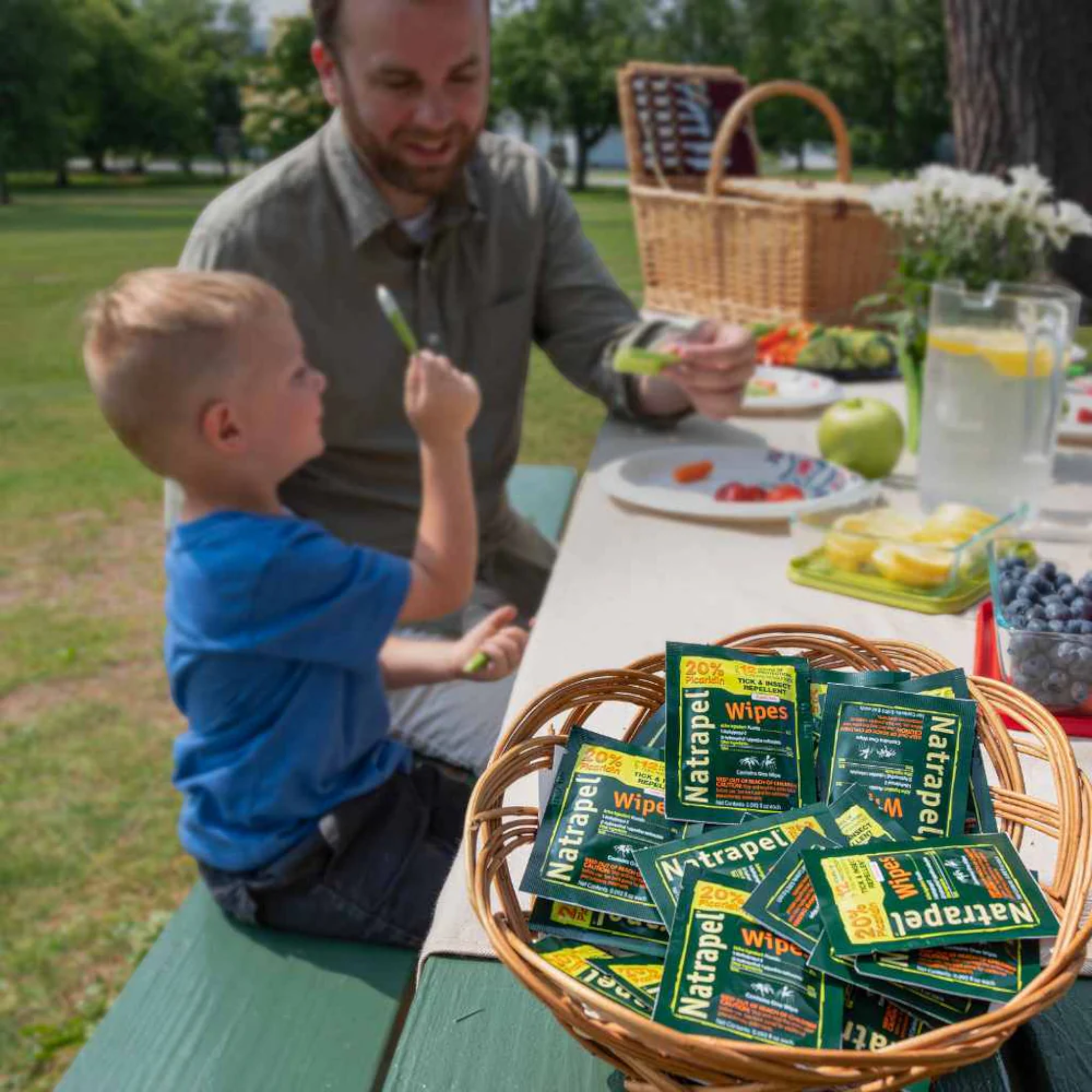 Natrapel 12-Hour Insect Repellent Wipes - FERAL