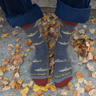 Darn Tough Men's Spey Fly Crew Lightweight Lifestyle Socks - FERAL