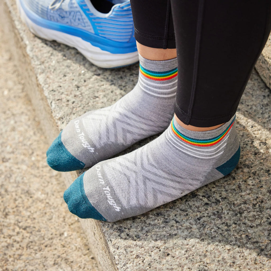 Darn Tough Women's Quarter Ultra Lightweight with Cushion Running Socks