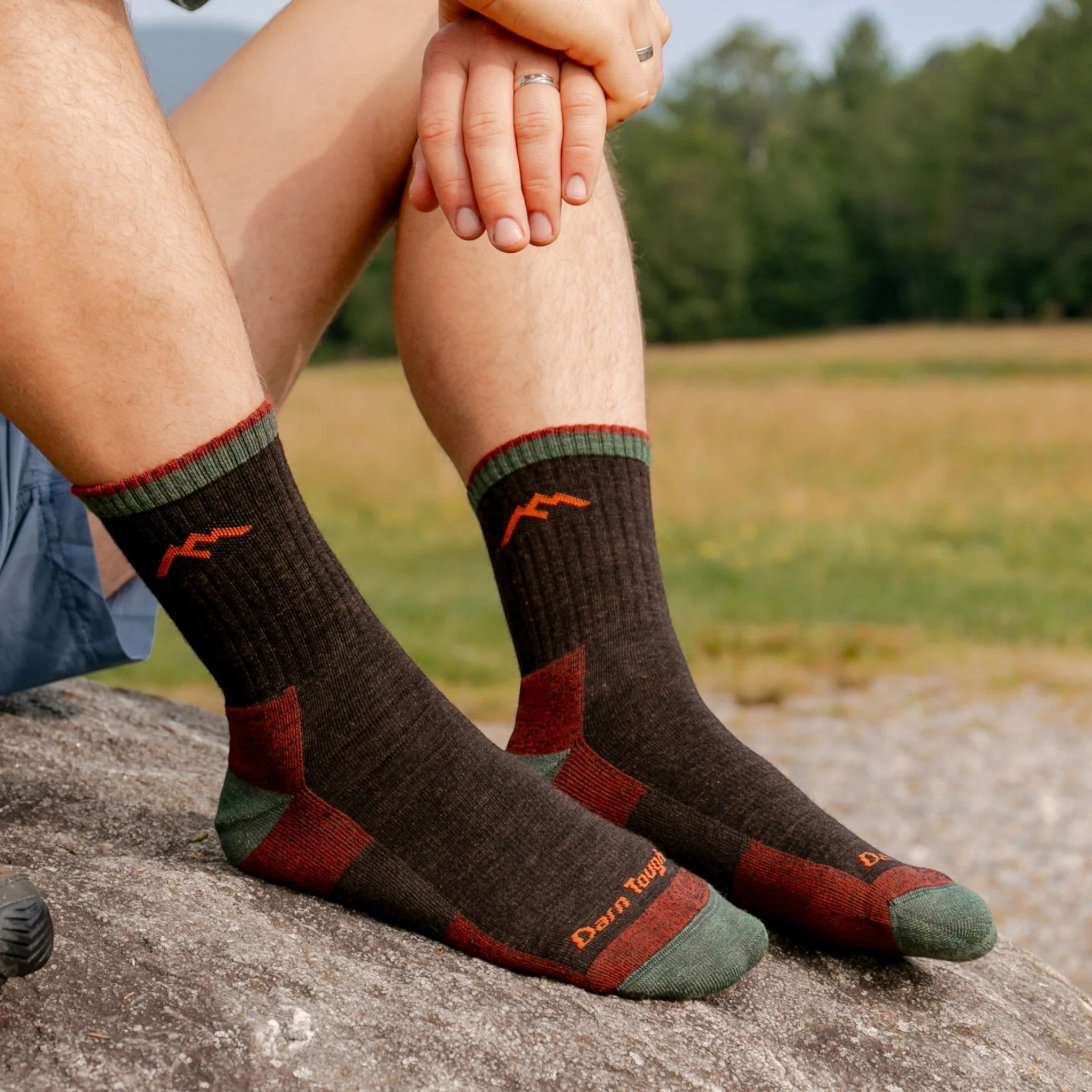 Darn Tough Hiker Micro Crew Midweight with Cushion Socks - FERAL