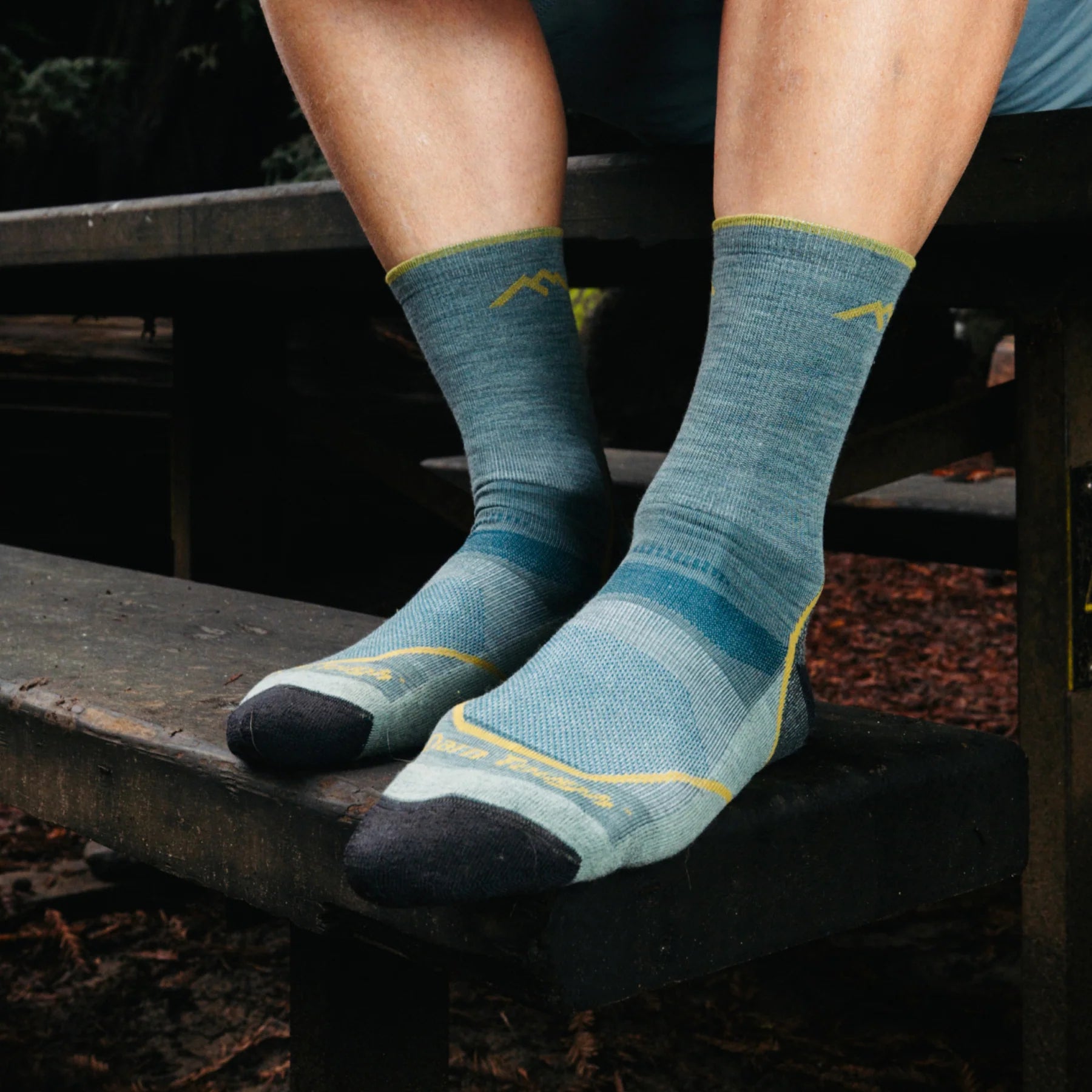 Darn Tough Light Hiker Micro Crew Lightweight with Cushion Socks