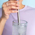 LifeStraw Sip Reusable Stainless Steel Water Filter Straw With Carry Cases - 3 Pack - FERAL