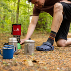 Darn Tough Men's Fastpack Micro Crew Lightweight Hiking Socks - FERAL