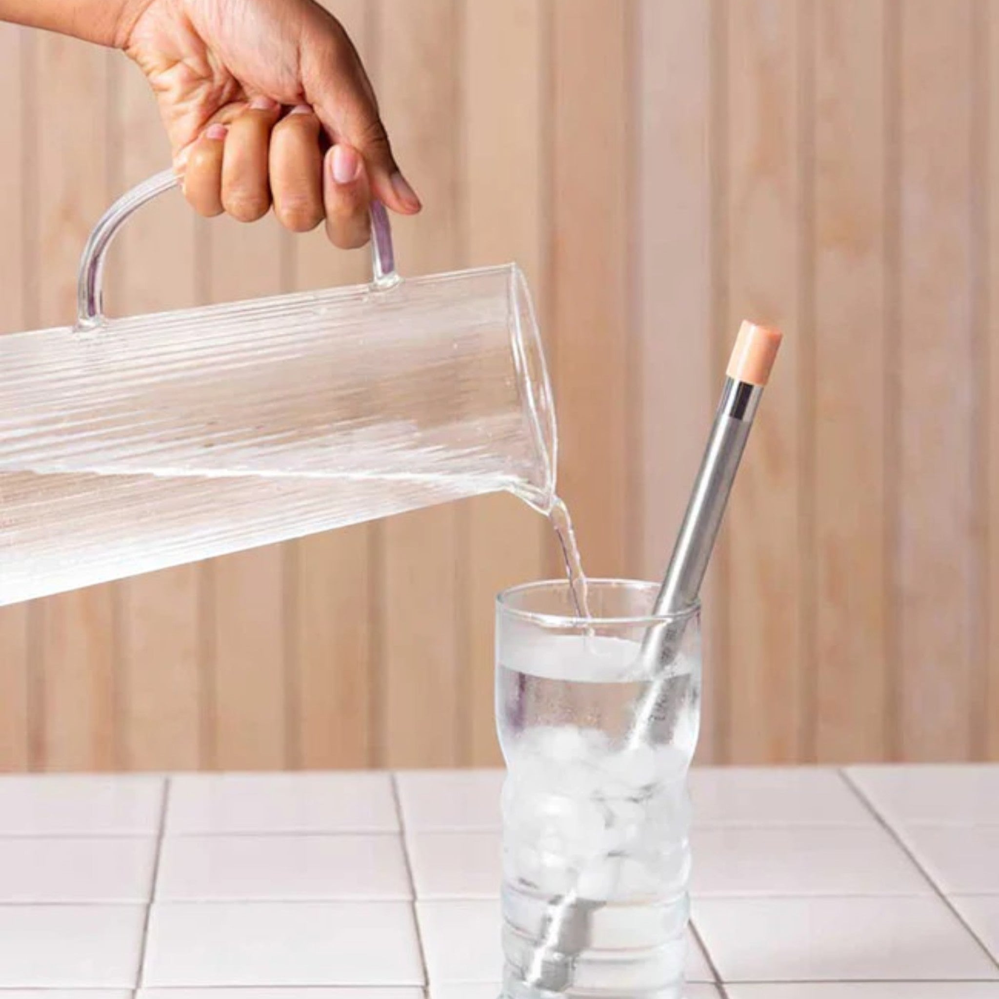 LifeStraw Sip Reusable Stainless Steel Water Filter Straw With Carry Cases - 3 Pack - FERAL