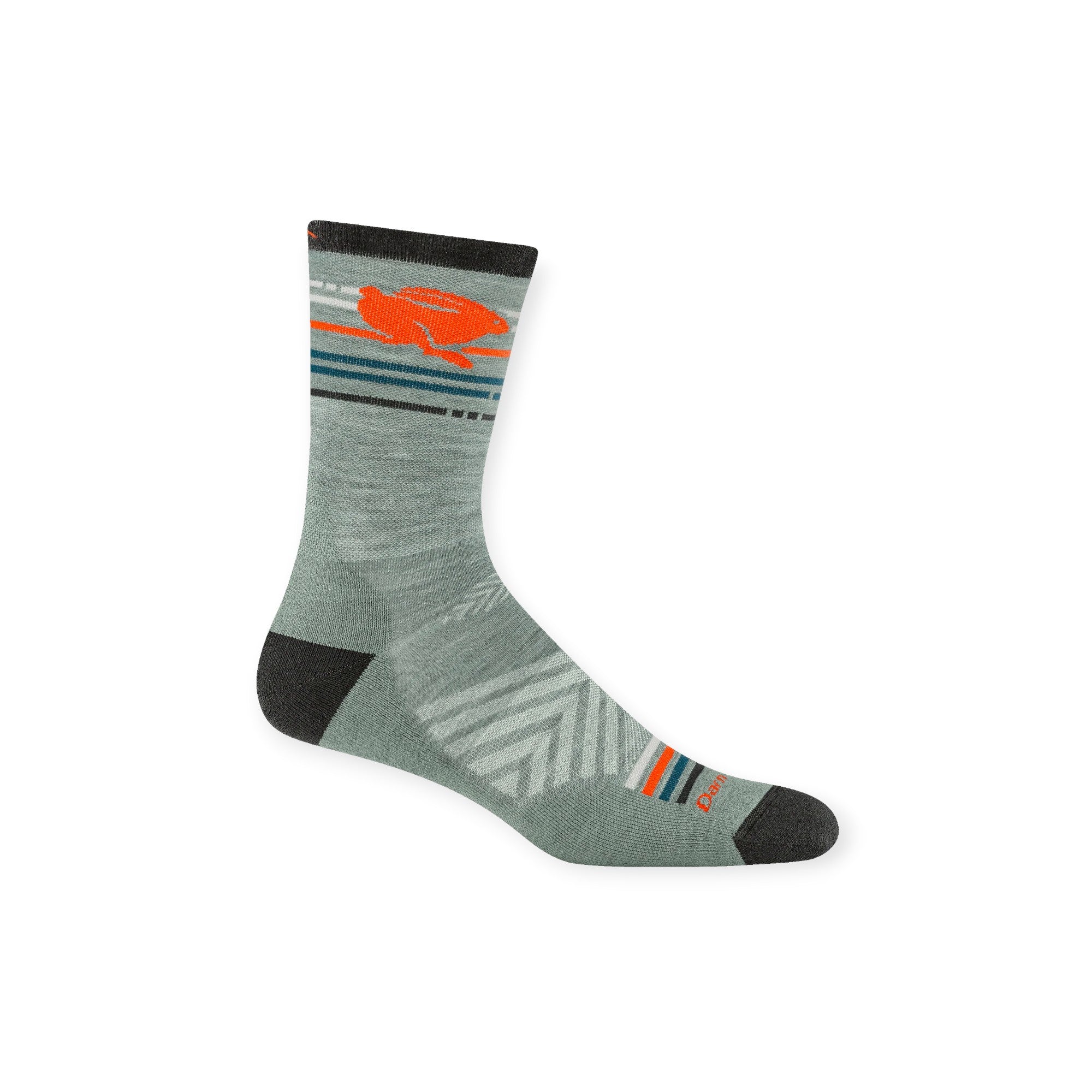 Darn Tough Men's Pacer Micro Crew Ultra-Lightweight Cushion Running Socks
