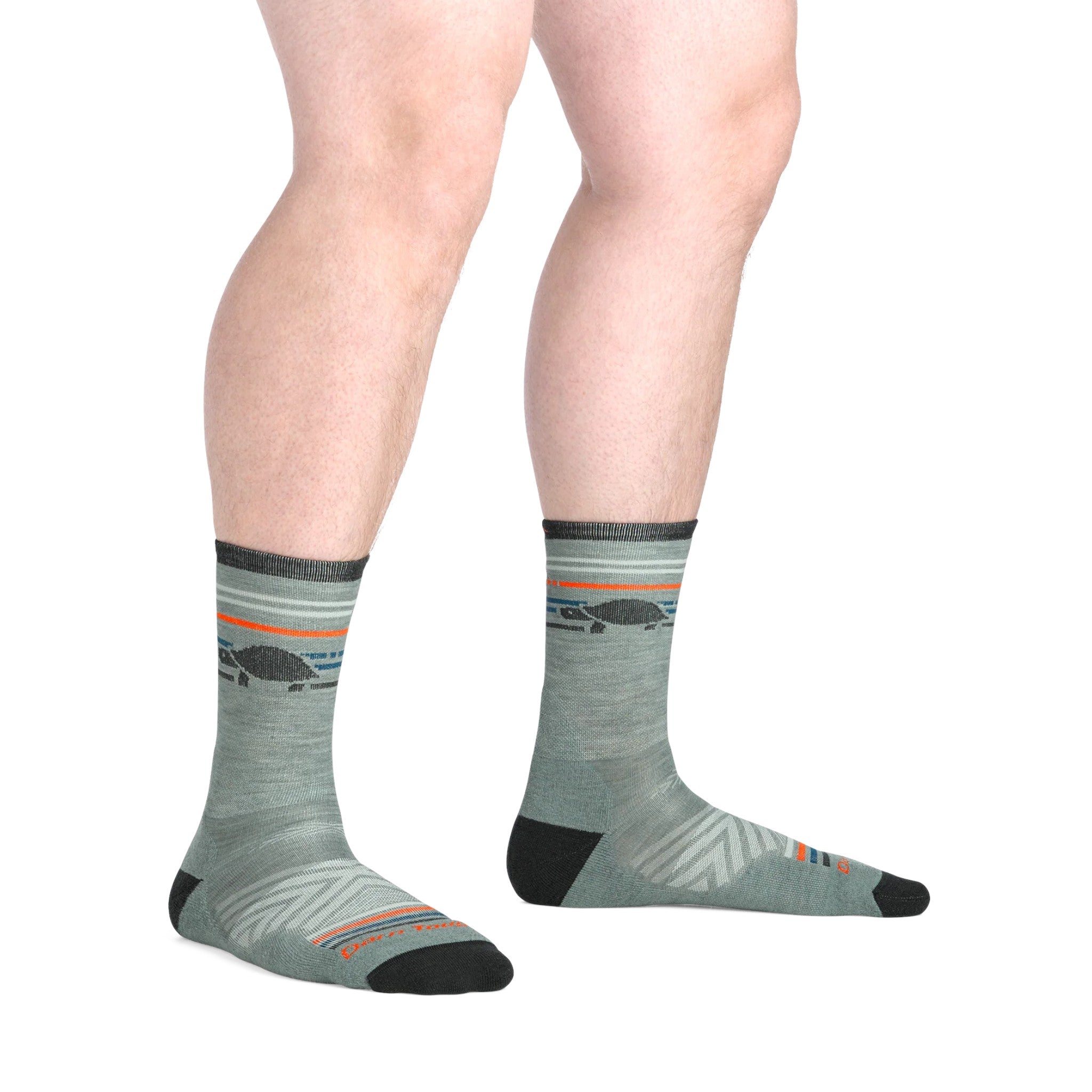 Darn Tough Men's Pacer Micro Crew Ultra-Lightweight Cushion Running Socks