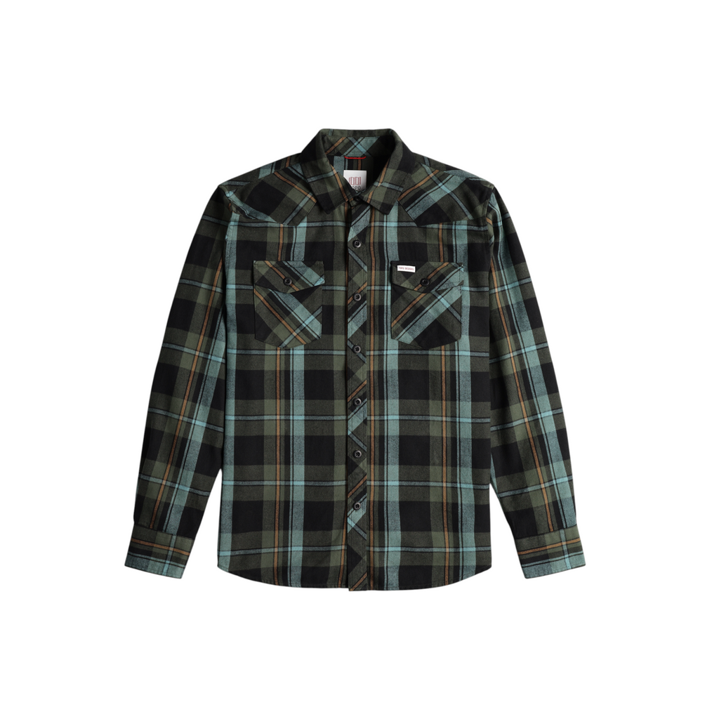Topo Designs Men's Shirt Mountain Shirt Long Sleeve - FERAL