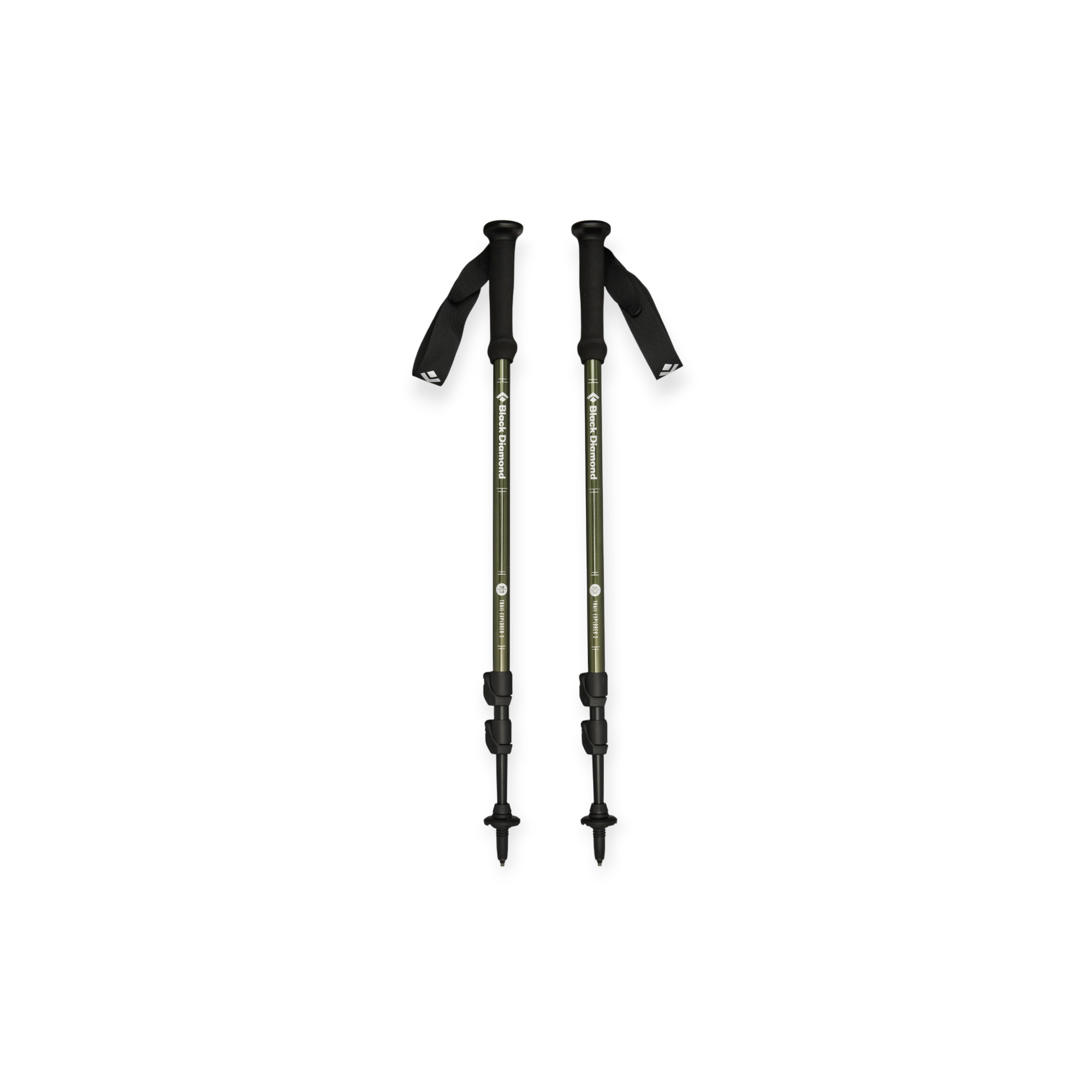 Black Diamond Explorer 3 Trekking Poles - FERAL