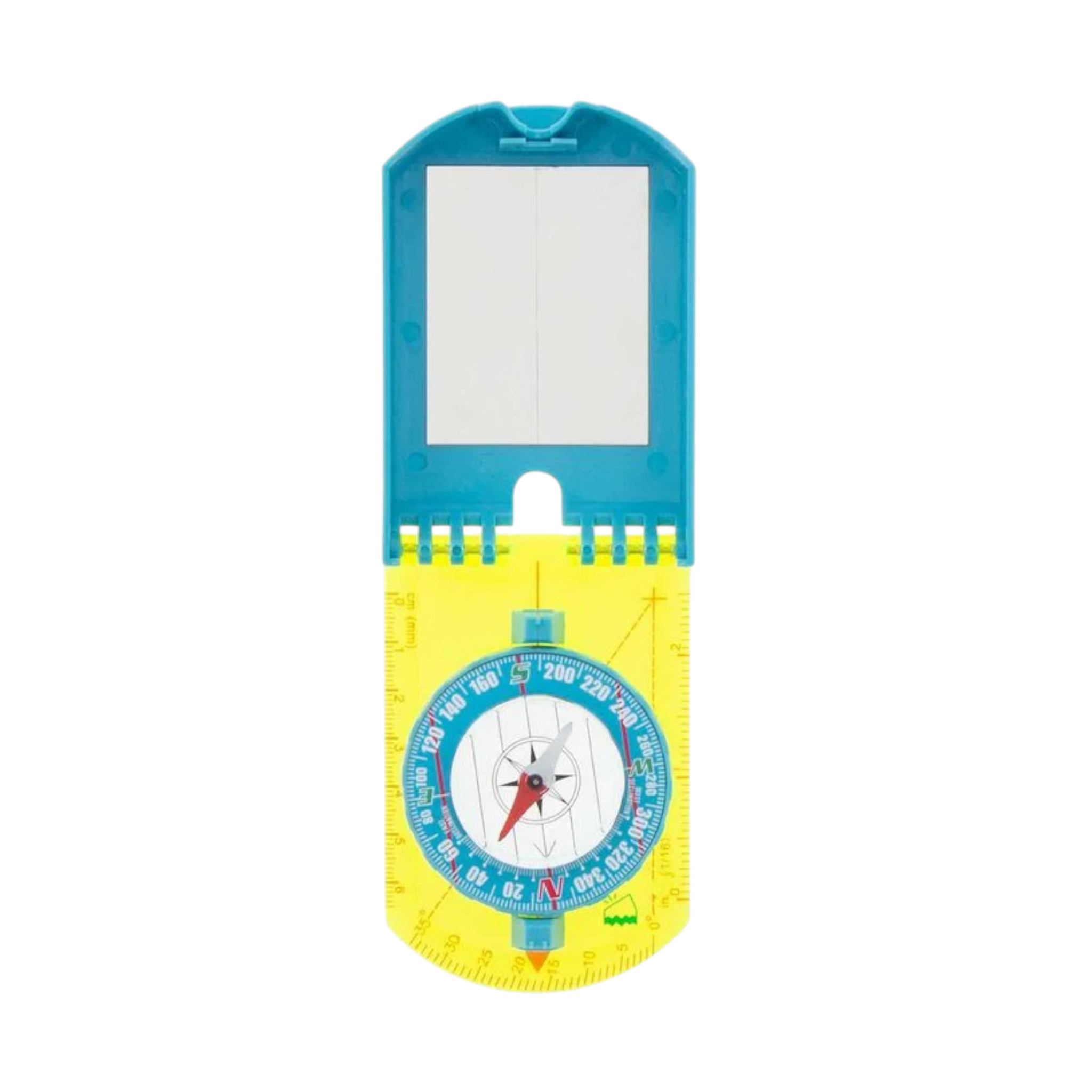 UST Hi Vis Folding Map Compass - FERAL