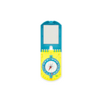 UST Hi Vis Folding Map Compass - FERAL