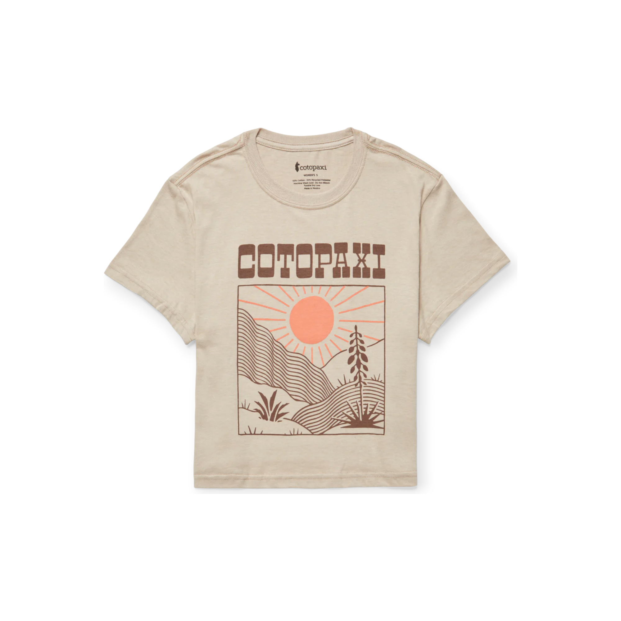 Cotopaxi Women's Western Hills Crop T-Shirt - FERAL