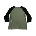 Cotopaxi Men's Llama Baseball Shirt Green Small USED - FERAL