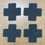 NoSo Polartec Powergrid Fleece Ribbed Patch - FERAL