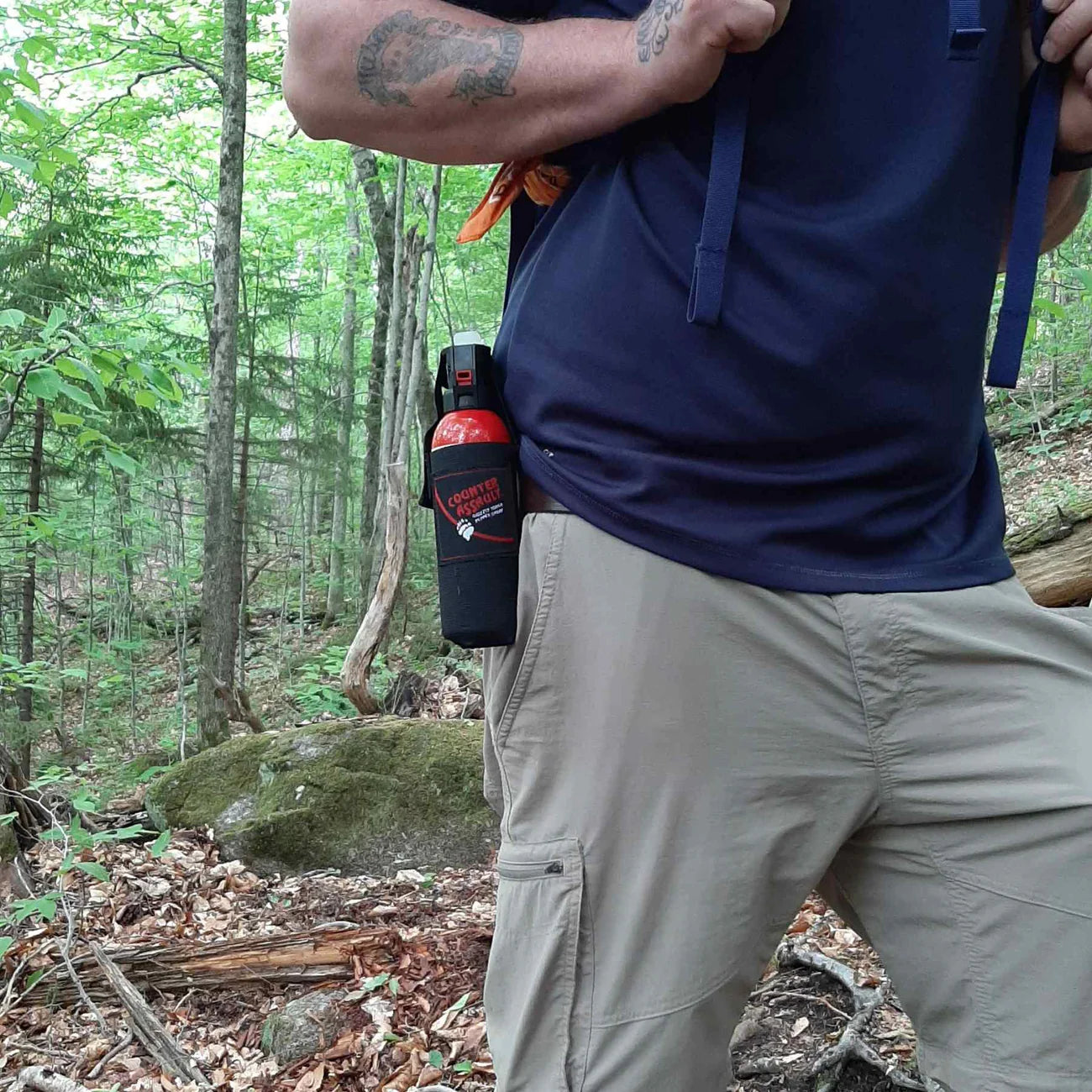 Counter Assault Universal Belt Holster for Bear Spray - FERAL