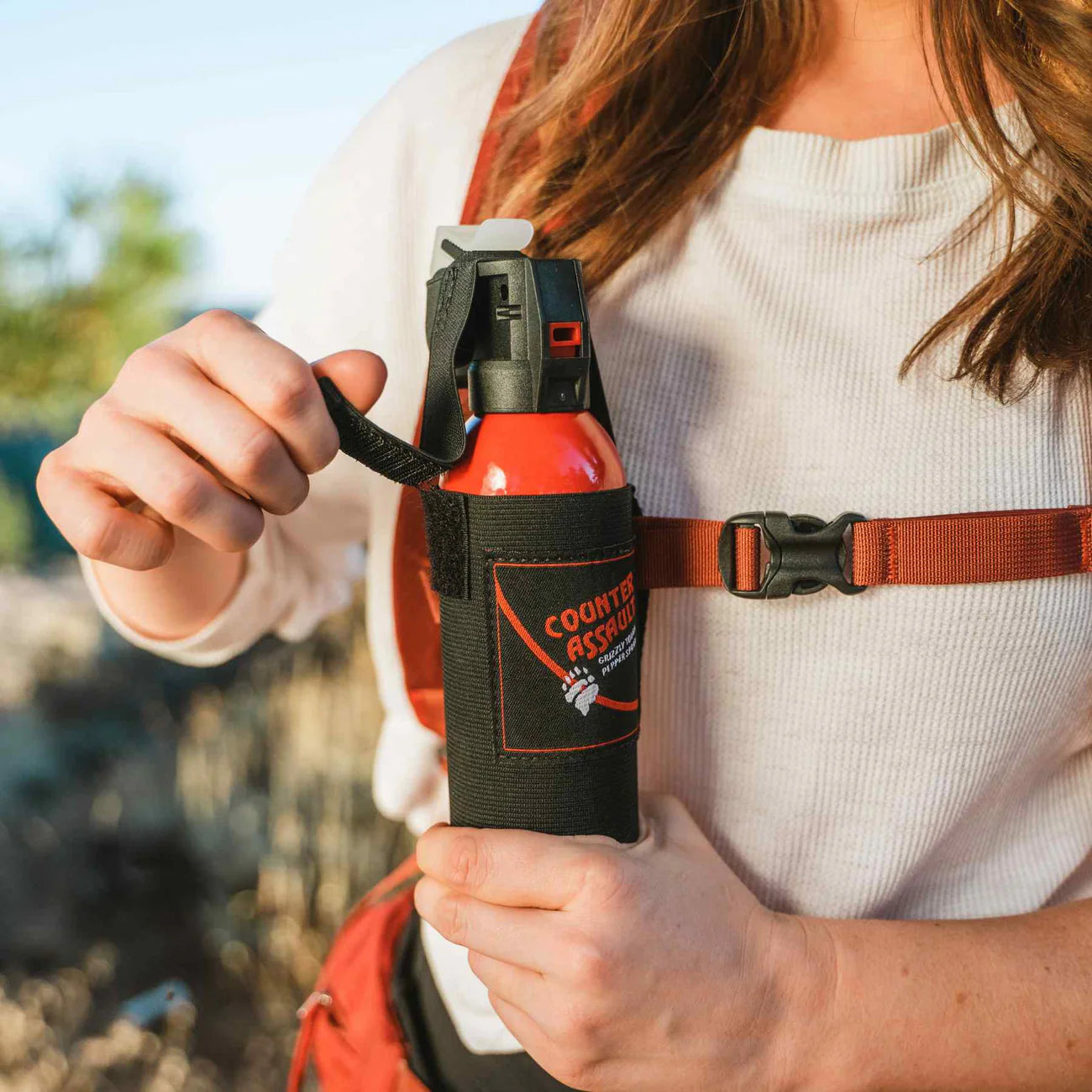 Counter Assault Universal Belt Holster for Bear Spray - FERAL
