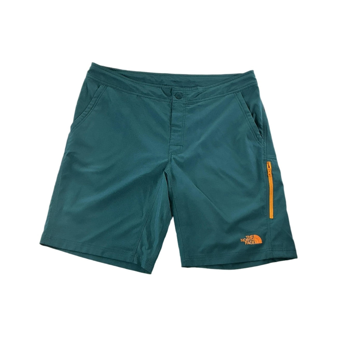 North Face Men's Active Board Shorts Blue Size 38 USED - FERAL