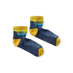 Darn Tough Men's Quarter Ultra Lightweight with Cushion Running Socks - FERAL