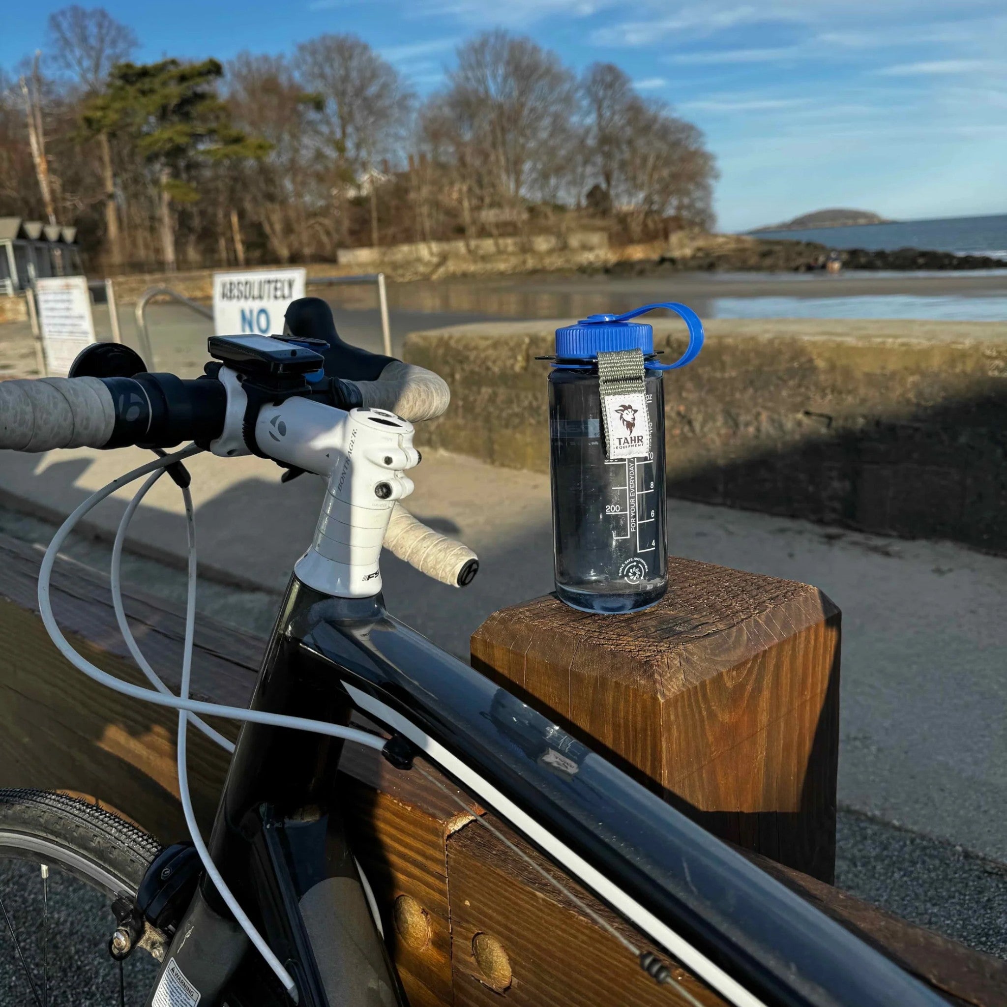 TAHR Equipment Cap Strap for Nalgene Wide Mouth 16 oz. - FERAL