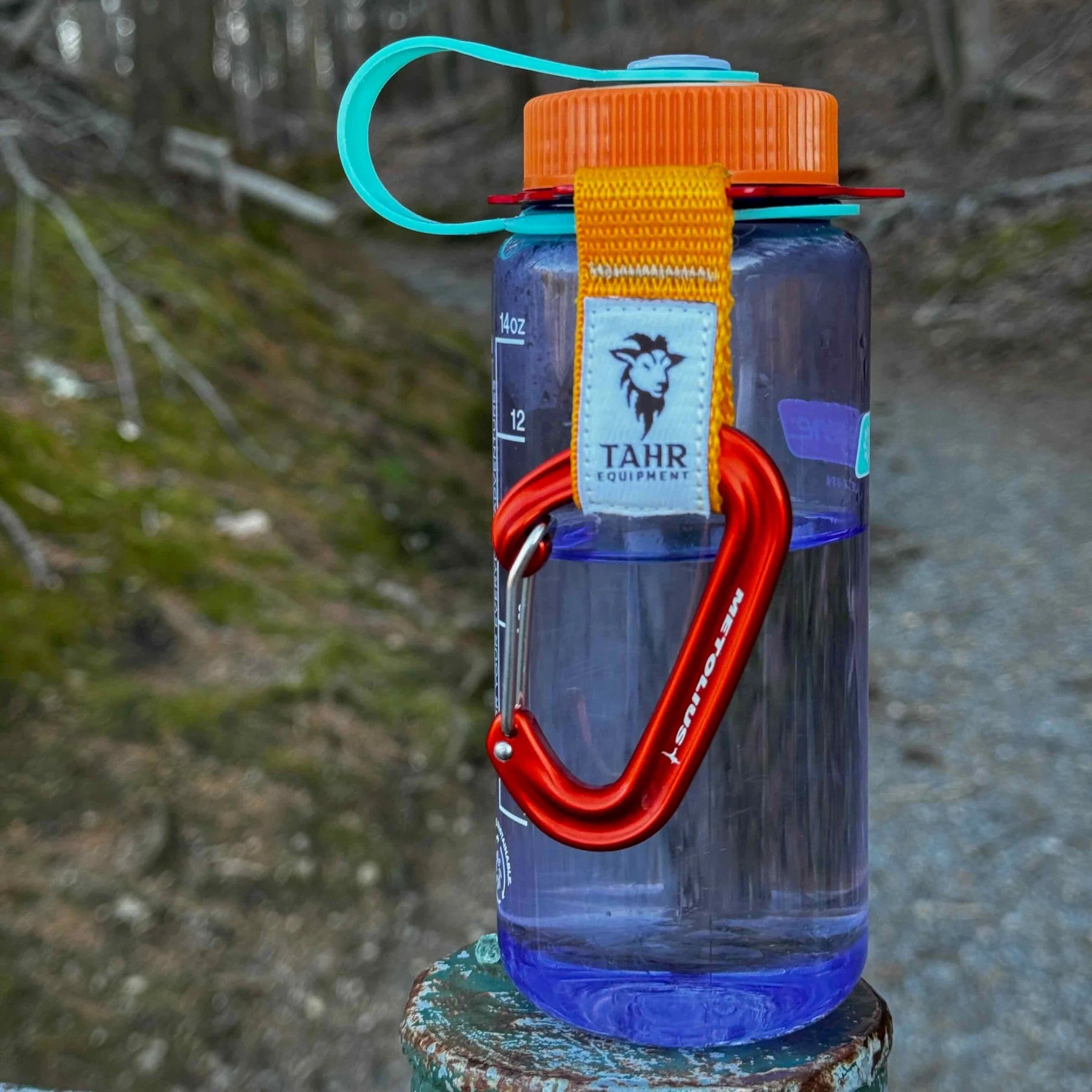 TAHR Equipment Cap Strap for Nalgene Wide Mouth 16 oz. - FERAL