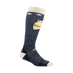 Darn Tough Kids' Polar Bear Over-the-Calf Midweight Ski & Snowboard Sock - FERAL