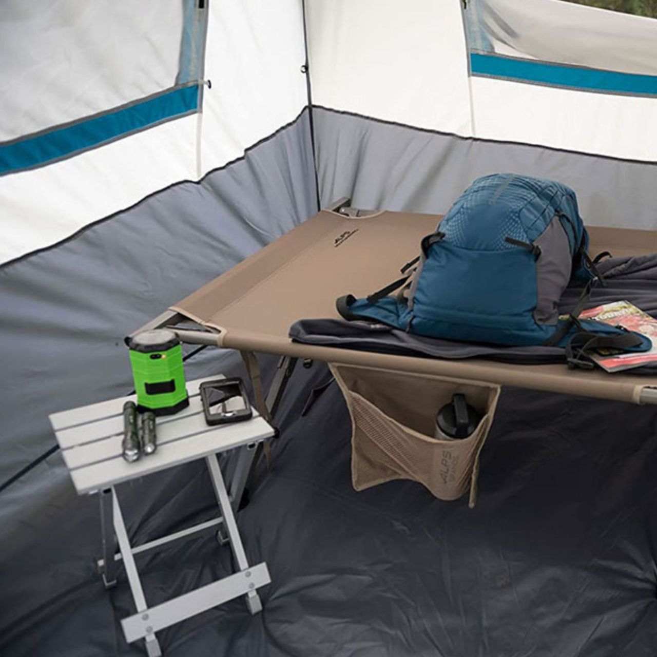 Alps Mountaineering SideKick Table Silver - FERAL
